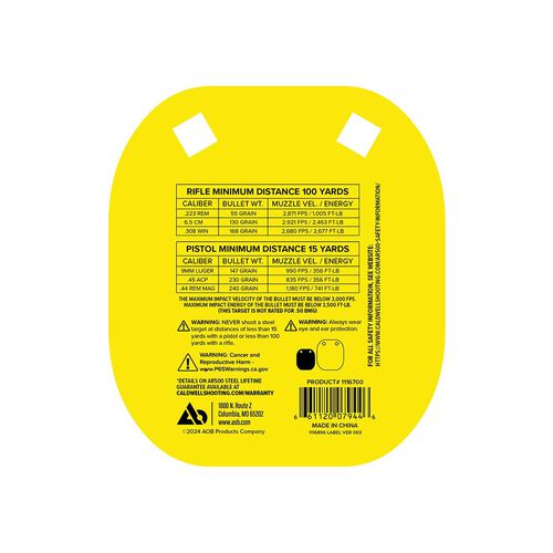 AR500 5" Caldwell C