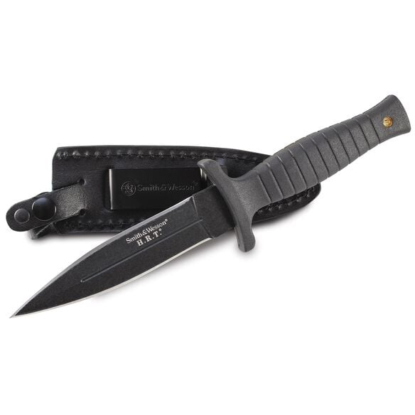 Smith & Wesson&reg; H.R.T.&reg; Full Tang False Edge Spear Point Fixed Blade