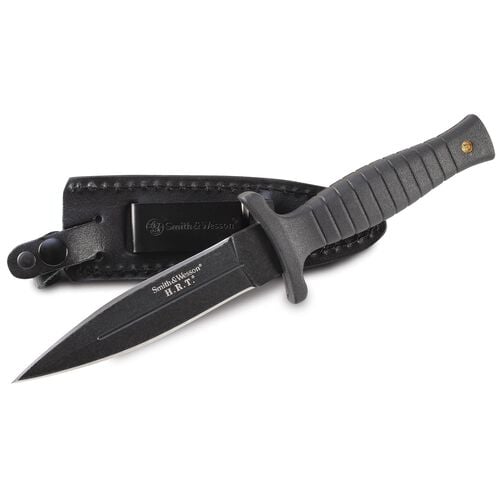 Smith & Wesson® SWHRT9BFCP H.R.T. Full Tang False Edge Spear Point Fixed Blade