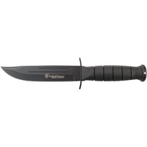 Smith   Wesson   CKSUR1 Search   Rescue Clip Point Fixed Blade Knife Rubberized Aluminum Handle