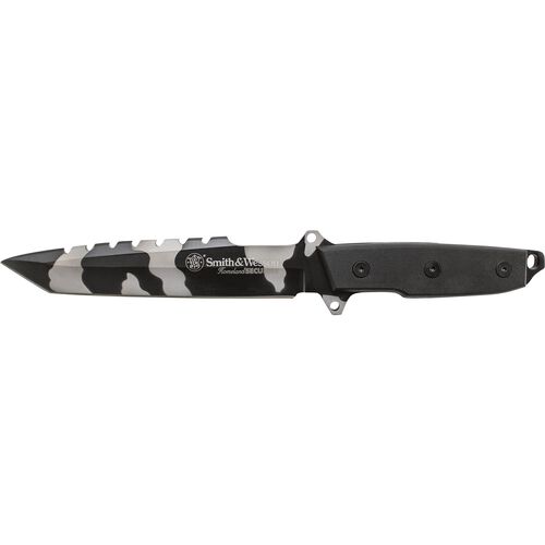 Large Homeland Security® Full Tang Tanto Fixed Blade Knife G-10 Handle