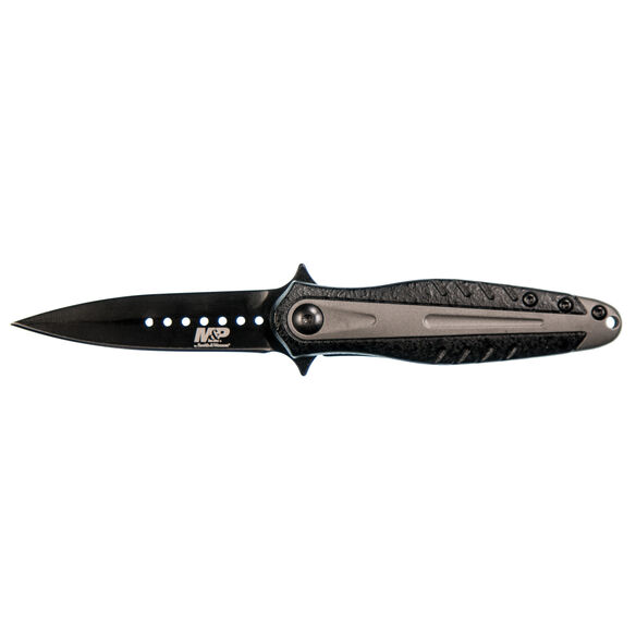 Smith & Wesson&reg; M&P&reg; 1085893 Shield Dagger Stiletto Point Folding Knife