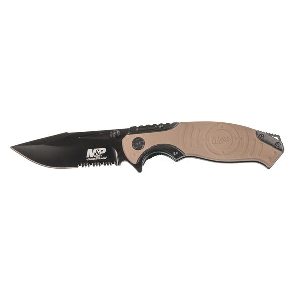 Smith & Wesson&reg; M&P&reg; SWMP13GLS Drop Point Folding Knife