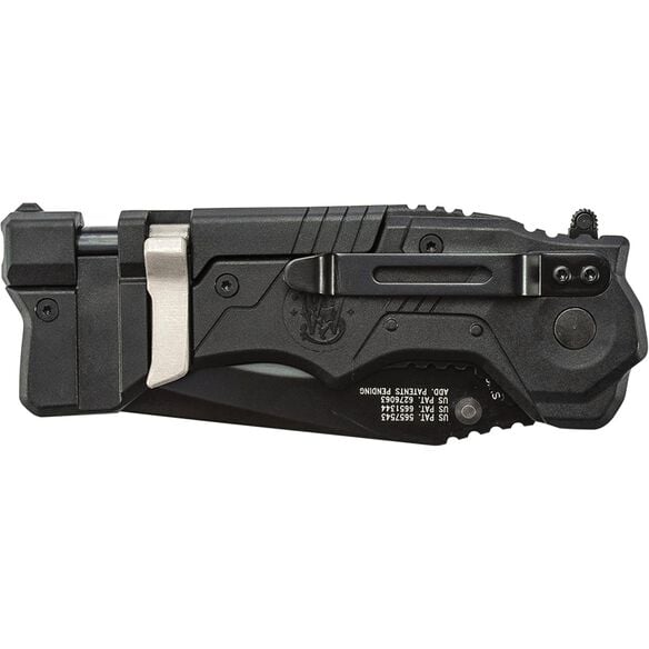 Smith & Wesson&reg; SW911B 1st Response&reg; M.A.G.I.C.&reg; Assisted Opening Liner Lock Folding Knife & Rescue Tool