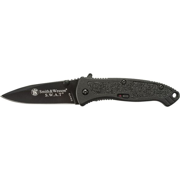 Smith & Wesson&reg; S.W.A.T.&reg; M.A.G.I.C.&reg; Assisted Opening Drop Point Folding Knife