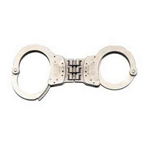 M300P Nickel Hinged W/Push Double Lock Handcuff