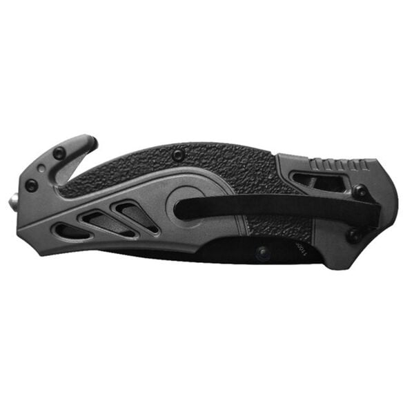 Smith & Wesson&reg; 1100038 S.A. Red Accent Drop Point Folding Knife