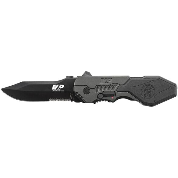 Smith & Wesson&reg; M&P&reg; SWMP4LS Large M.A.G.I.C&reg; Assisted Opening Clip Point Folding Knife