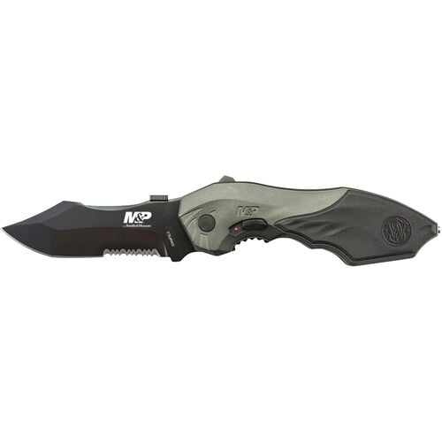Smith & Wesson® M&P® SWMP5LS Large M.A.G.I.C.® Assisted Opening Clip Point Folding Knife