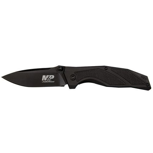 Clip Point Blade Black Handle
