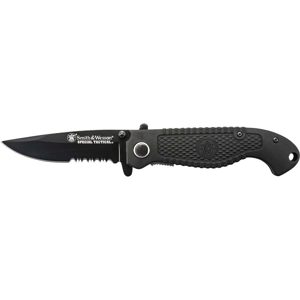 Special Tactical® Liner Lock Folding Knife Partially Serrated Drop