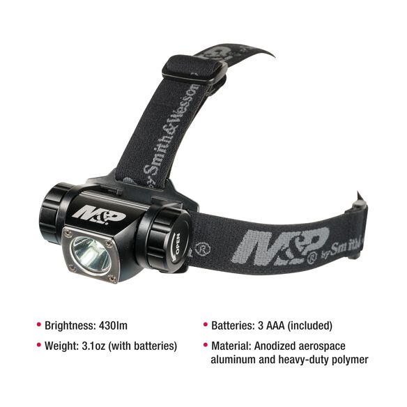 Smith & Wesson&reg; Delta Force&reg; HL-10 LED Headlamp