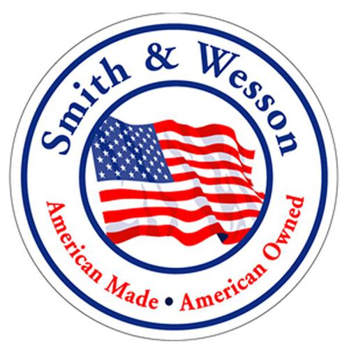 Smith & Wesson® Amer Made/Amer Owned 4 Inch Decal