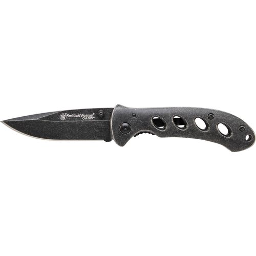 Oasis Small Liner Lock Drop Point Folding Knife