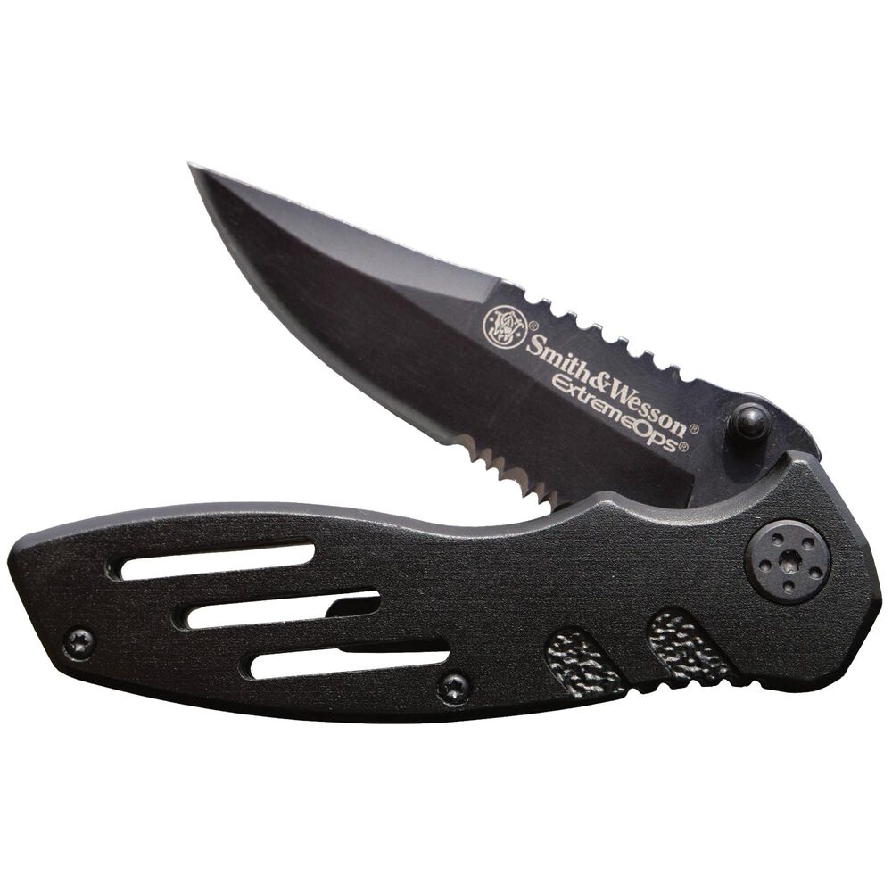 Smith & Wesson® SWA24S Extreme Ops Liner Lock Folding Knife Smith & Wesson
