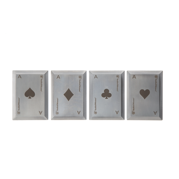 Smith & Wesson&reg; Bullseye Throwing Cards, 4-Pack