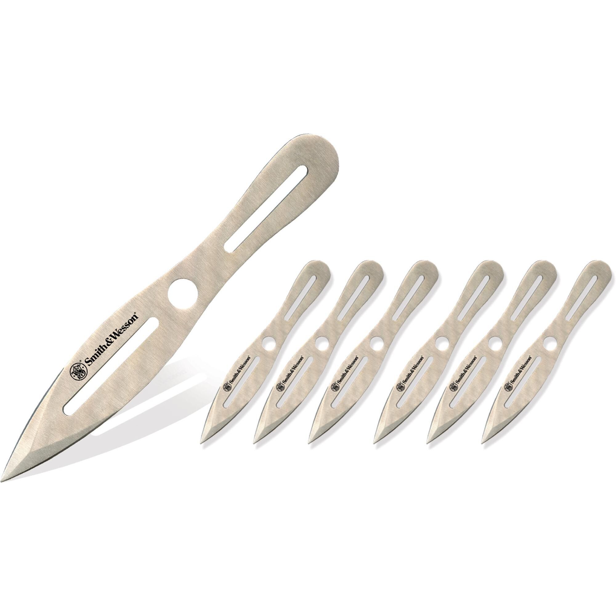 Smith & Wesson® Bullseye 8" Throwing Knives, 6Pack Smith & Wesson