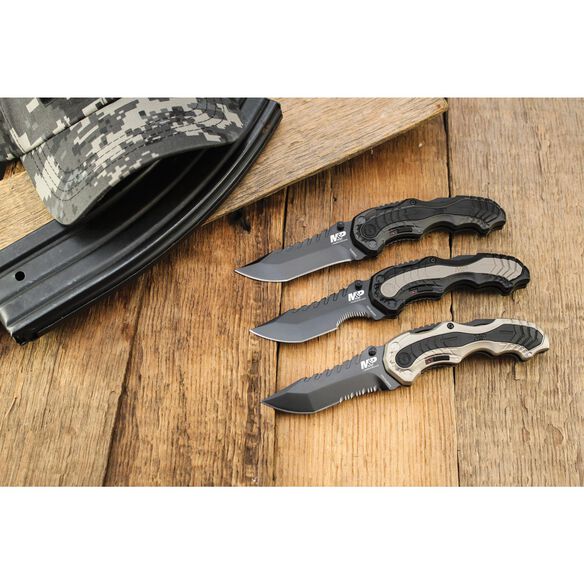 Smith & Wesson&reg; M&P&reg; SWMP6S M.A.G.I.C.&reg; Assisted Opening Clip Point Folding Knife