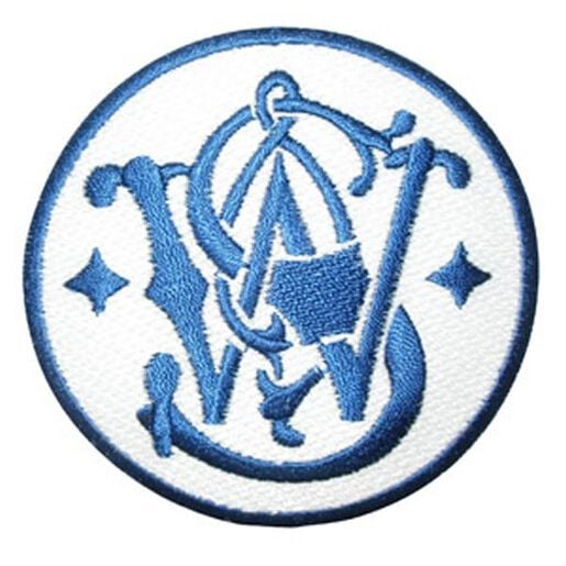 Smith & Wesson® Blue/White Logo Patch