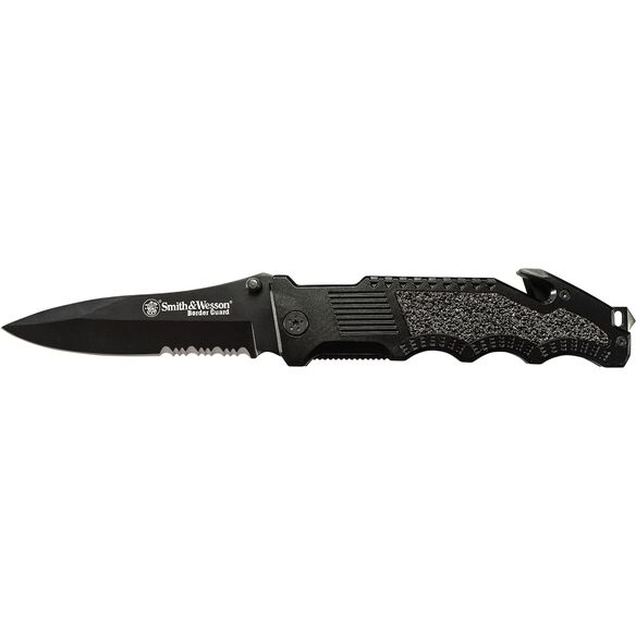 Smith & Wesson&reg; Border Guard&reg; Drop Point Folding Knife