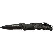 Smith   Wesson   SWBG1S Border Guard Drop Point Folding Knife
