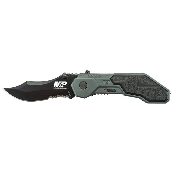 Smith & Wesson&reg; M&P&reg; SWMP1BS M.A.G.I.C.&reg; Assisted Opening Clip Point Folding Knife