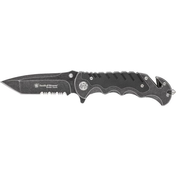 Smith & Wesson&reg; SWBG10S Border Guard Tanto Folding Knife