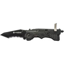 Smith   Wesson   SW911B 1st Response M A G I C    Assisted Opening Liner Lock Folding Knife   Rescue Tool