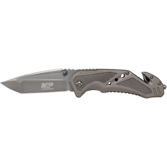 Smith & Wesson&reg; M&P&reg; SWMP11G Tanto Folding Rescue Knife