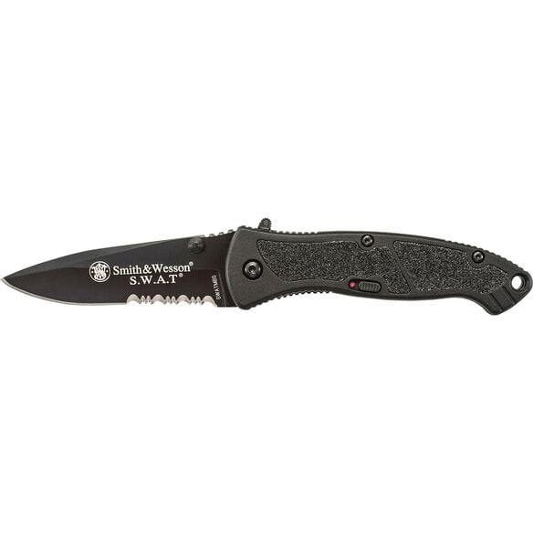 Smith & Wesson&reg; SWATLBS S.W.A.T.&reg; M.A.G.I.C.&reg; Assisted Opening Drop Point Folding Knife