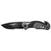 Smith & Wesson® 1100039 S.A. Red Accent Drop Point Folding Knife