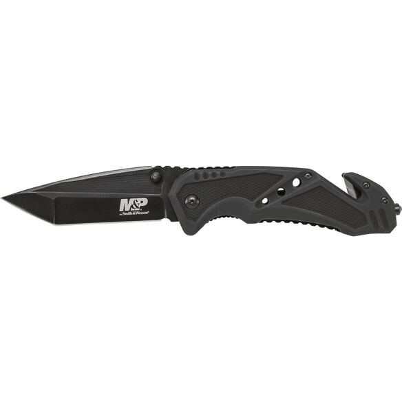 Smith & Wesson&reg; M&P&reg; SWMP11B Tanto Folding Rescue Knife