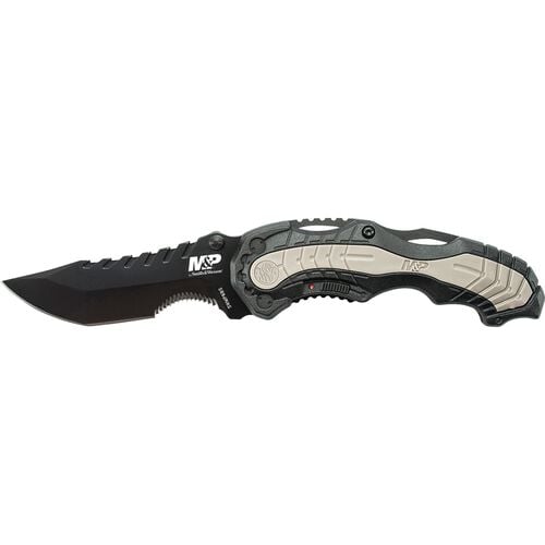 M.A.G.I.C.® Assisted Opening Liner Lock Folding Knife Clip Point Blade Aluminum Handle