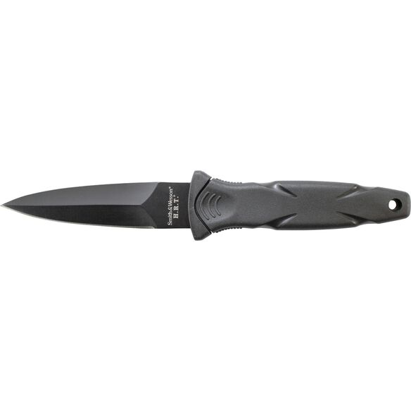 Smith & Wesson&reg; Black H.R.T. Full Tang Spear Point Fixed Blade