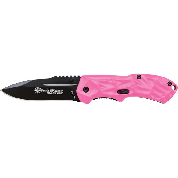 Smith & Wesson&reg; Black Ops&reg; Mini M.A.G.I.C.&reg; Assisted Opening Drop Point Folding Knife
