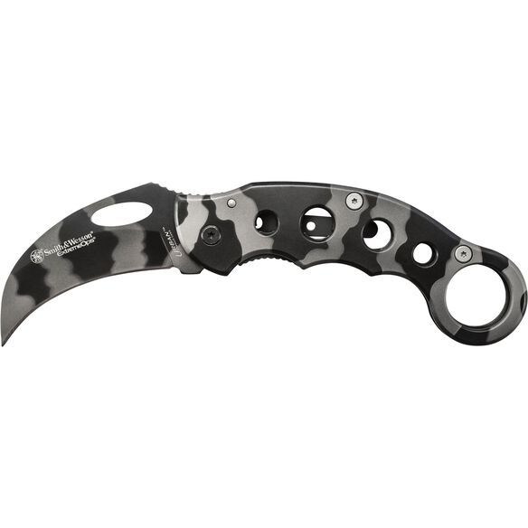 Smith & Wesson&reg; CK32C Extreme Ops Frame Lock Karambit Folding Knife