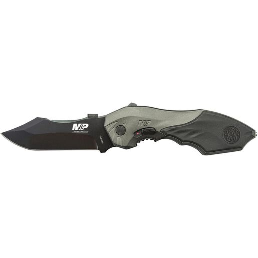 SE Spring Assisted Clip Point Folding Knife with Metal Weaving