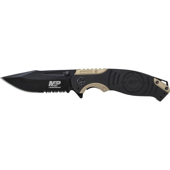 Smith & Wesson&reg; M&P&reg; SWMP13BS Drop Point Folding Knife