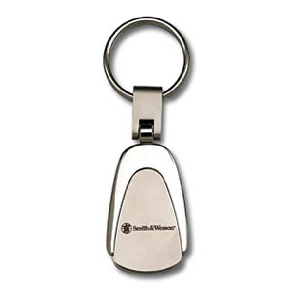 Smith & Wesson トイガン キーホルダー Two Tone Silver Key Tag W/Logo | Smith & Wesson